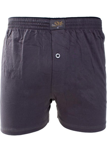 44-7000 Antrasit 4'lü Paket Erkek Havlu Bel Pamuklu Boxer fiyatları