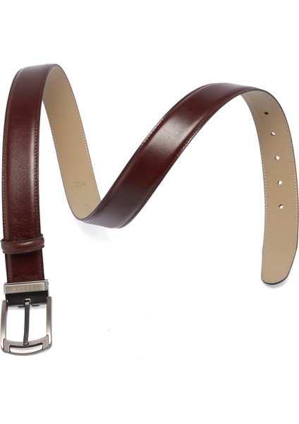 Kahve Hakiki Deri Erkek Kemer - S1EK00000302-D63 fiyatları