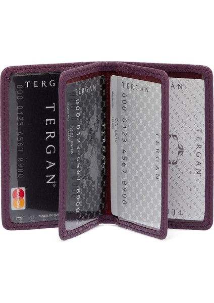 Mor Deri Unisex Kartlık 01601C48 fiyatları