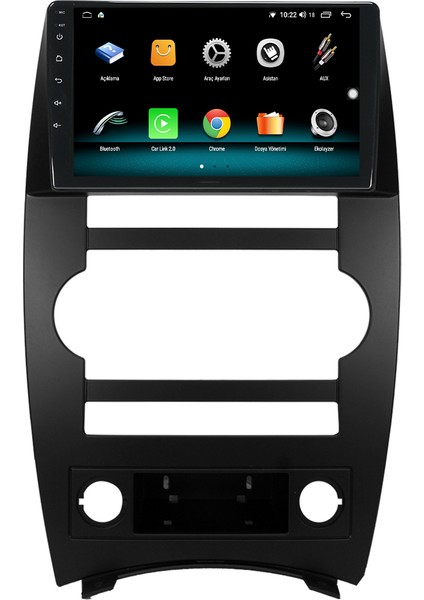 Jeep Comander Android 10 Carplay Özellikli Navigasyon Multimedya 2gb Ram + 32GB HDD fırsatları