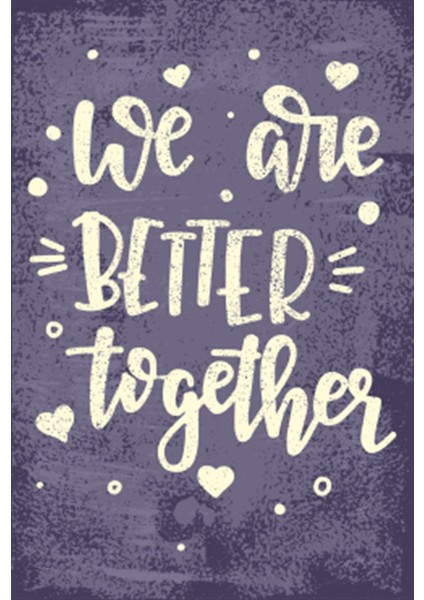 Motivasyon Duvar Yazıları Retro Ahşap Poster