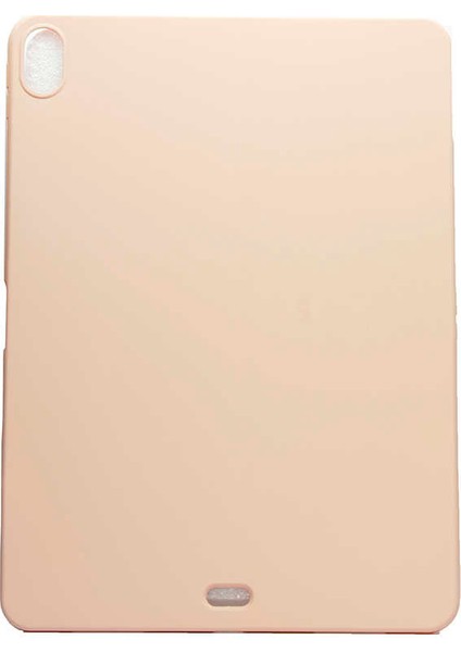 Case 4U Apple iPad Pro 2018 Kılıf Yumuşak Premier Sky Silikon Tablet Arka Kapak - 11 inç uyumlu Açık Pembe