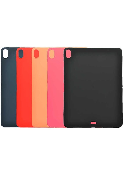 Case 4U Apple iPad Pro 2018 Kılıf Yumuşak Premier Sky Silikon Tablet Arka Kapak - 11 inç uyumlu Açık Pembe