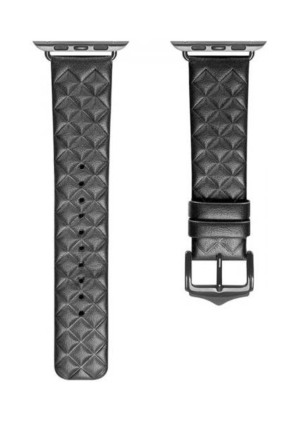 Polham Businessloop Gerçek Deri Apple Watch 38-40-41MM Için Kordon Kayış, Tüm Ciltlere Uyumlu Kayış
