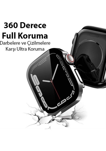 Armor Zırhlı Apple Watch 41MM Full Kaplama Zırhlı Kılıf,apple Watch 2-3-4-5-6-7-8 ve Se Kılıf