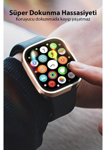 Armor Zırhlı Apple Watch 41MM Full Kaplama Zırhlı Kılıf,apple Watch 2-3-4-5-6-7-8 ve Se Kılıf