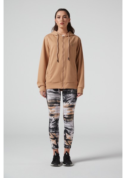 Latte Kapüşonlu Sweatshirt