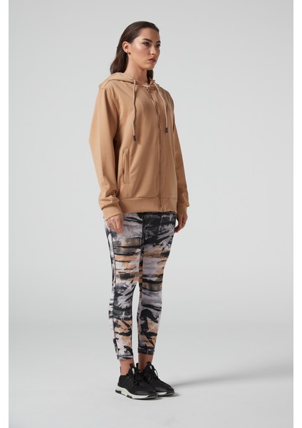 Latte Kapüşonlu Sweatshirt