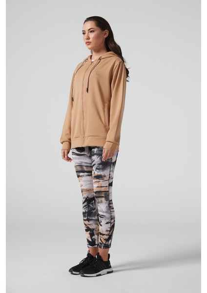 Latte Kapüşonlu Sweatshirt