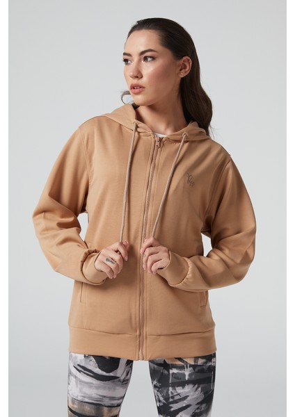 Latte Kapüşonlu Sweatshirt