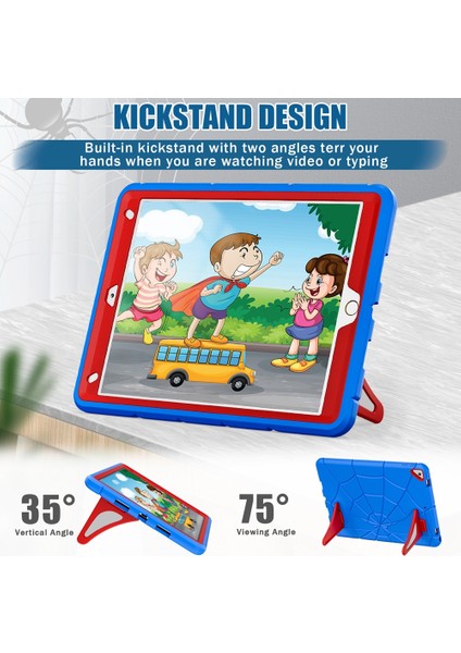 Ipad 10.2 2021 / 2020/2019 Için Silikon+Pc Tablet Kasası (Yurt Dışından)