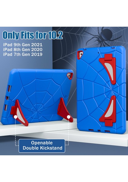 Ipad 10.2 2021 / 2020/2019 Için Silikon+Pc Tablet Kasası (Yurt Dışından)
