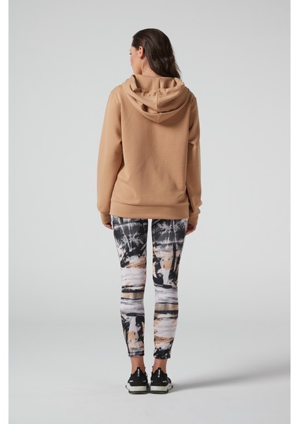 Latte Kapüşonlu Sweatshirt