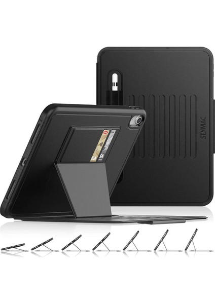 Apple iPad 11.Nesil A16 11inç/10.Nesil 10.9inç Kılıf Multifunction Leather Case