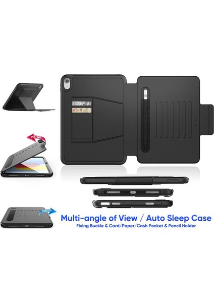 Apple iPad 11.Nesil A16 11inç/10.Nesil 10.9inç Kılıf Multifunction Leather Case fiyatları