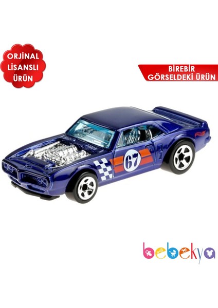 Retro Arabalar 67 Pontıac Firebird Hot Wheels Temalı Retro Arabalar GRT22 GRT26