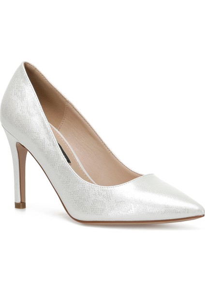 Tehay8 2pr Kırık Beyaz Kadın Topuklu Ayakkabı fiyatları