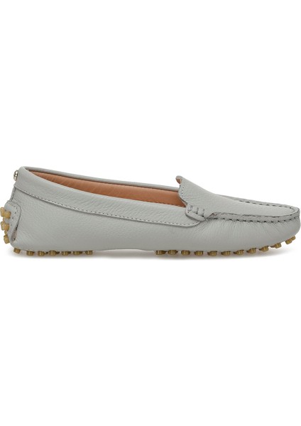 Nine West Menaya 3fx Gri Kadın Loafer