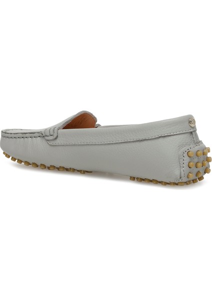 Nine West Menaya 3fx Gri Kadın Loafer