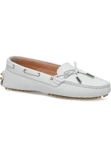 Nine West Newholt 3fx Beyaz Kadın Loafer