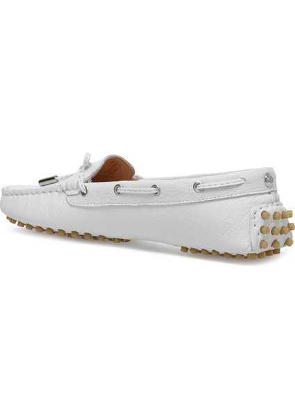 Nine West Newholt 3fx Beyaz Kadın Loafer