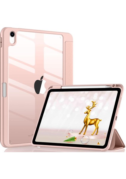 Apple iPad 7. 8. 9. Nesil 10.2" Kılıf Grafiti Şeffaf Kalem Bölmeli 2019 2020 2021