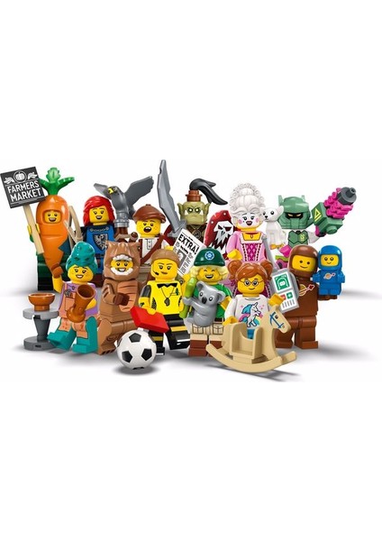 71037 Minifigür Seri 24 Sürpriz Paket (1 Adet Minifigür Gönderilir)