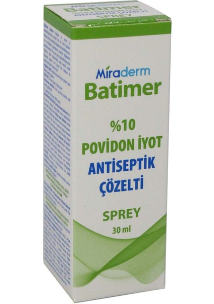 Batımer Antıseptık Çözelti Siprey 30ml