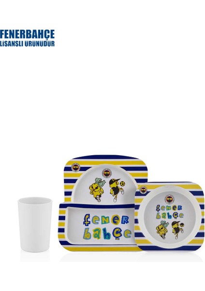N3374 Fenerbahçe Lisanslı 3 Parça Mama Takımı Fb ZC277TDS01 fiyatları