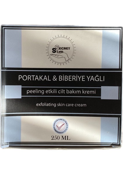 Magicway Portakal ve Biberiye Yağlı Peeling Etkili Cilt Bakım Kremi