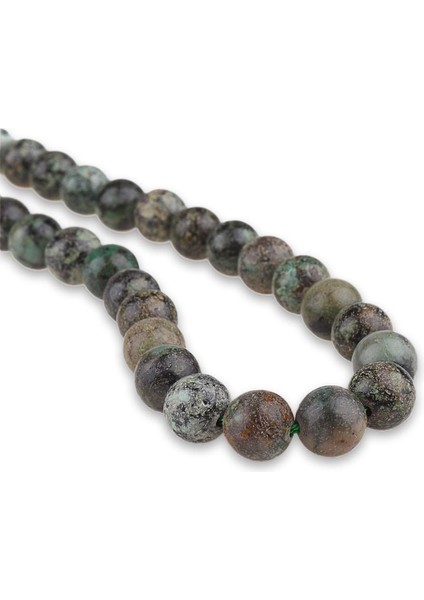 8 mm Afrika Turkuaz Doğal Taş Dizi