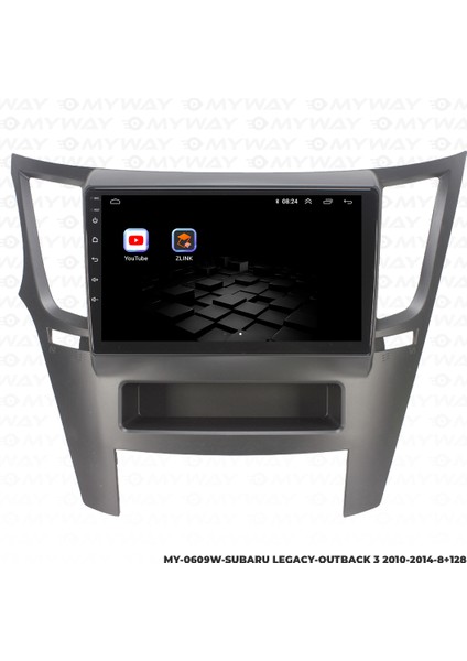 Subaru Outback 3 Android Multimedya 4gb Ram Carplay Navigasyon Ekran - Myway