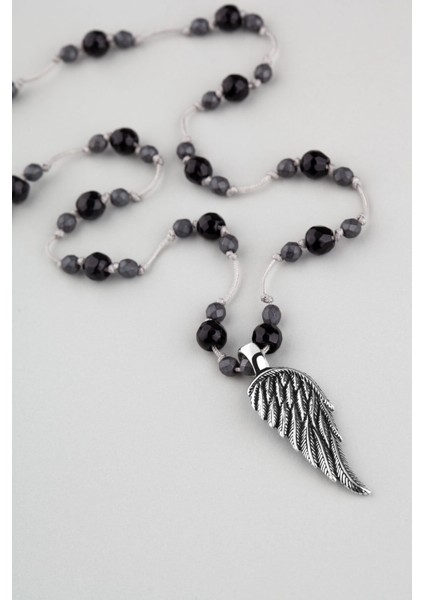 Pegasus Kanadı Figürlü 80 cm Gümüş Erkek Kolye fiyatları