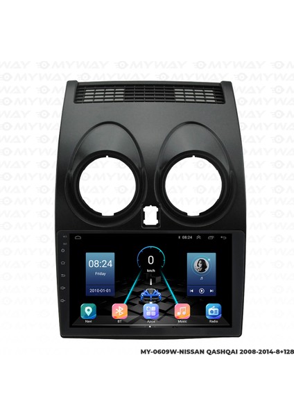 Nissan Qashqai Android Multimedya 4gb Ram Carplay Navigasyon Ekran - Myway fırsatları