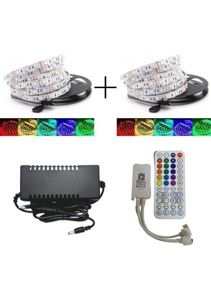 Dora Led Tuya Destekli Wifi Kontrollü Rgb Şerit LED Set 10M