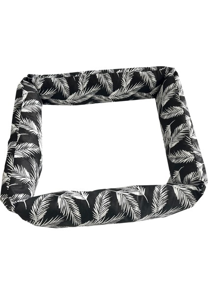 Yıkanabilir Kedi ve Köpek Yatağı Kedi Yatak 60X45X17 Cm-Siyah Tüy modelleri