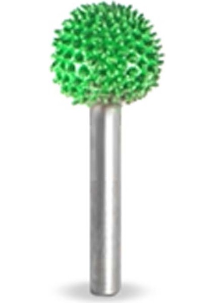 Saburtooth 18S38-50 Yuvarlak Top Törpü 9.5 mm Kalın Diş (Sap:3.2 Mm)