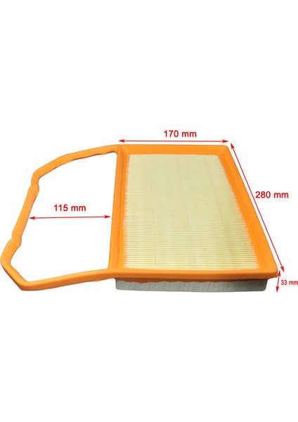 Volkswagen Polo V 1.0 2015-2019 Hava Filtresi fiyatları