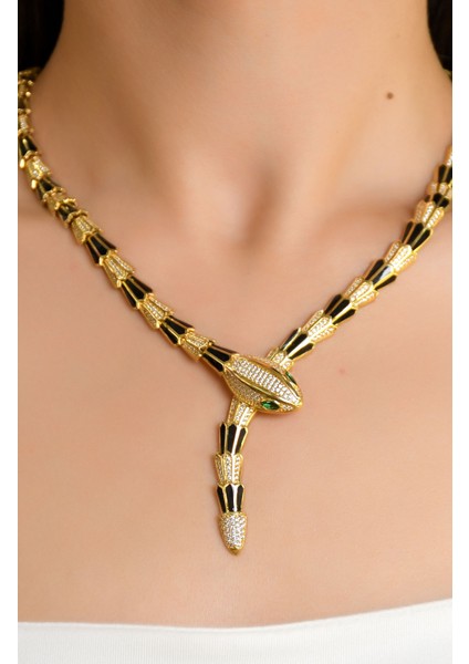 Yılan Tasarım Kolye 14 Ayar A061500 fiyatları