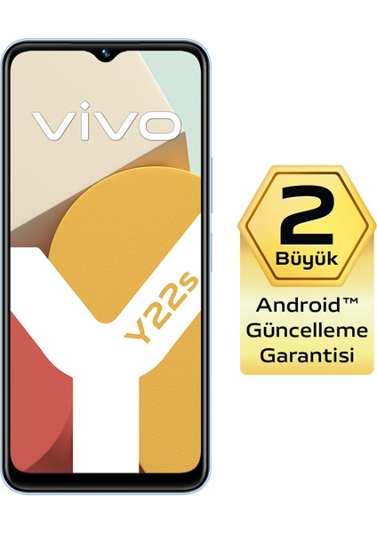 Y22S 64 GB 4 GB Ram (Vivo Türkiye Garantili) Mavi