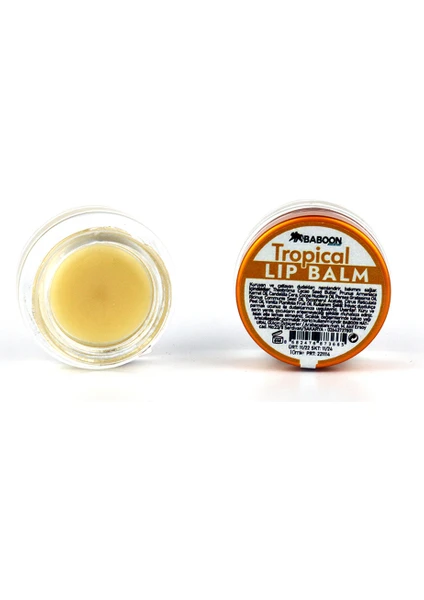 Baboon Natural Baboon Tropical Lip Balm