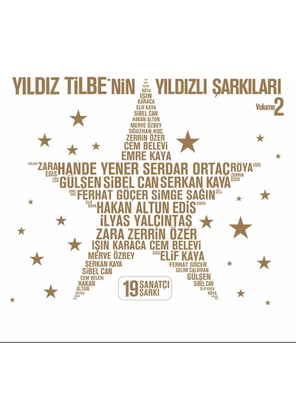 Özdemir Müzik - Yıldız Tilbenin Yıldızlı Şarkıları Vol 2 (2LP) - Plak