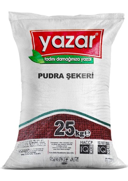 Saf Karışımsız Arılar İçin Pudra Şekeri 25 kg