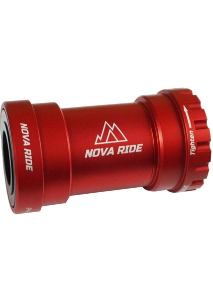 PF30 Shimano 24mm Kırmızı Bisiklet Orta Göbek