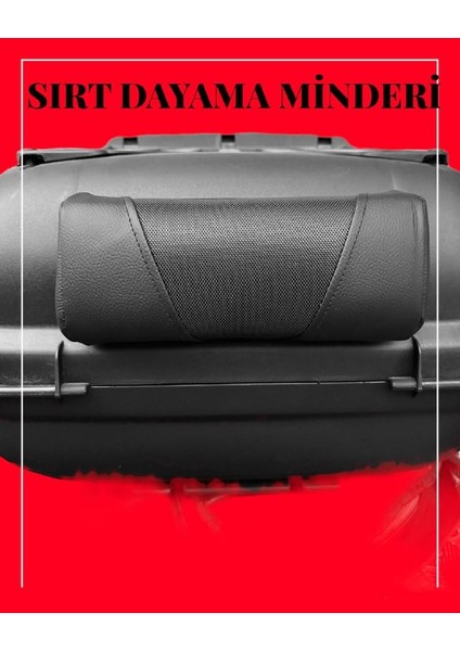 Arwıc Topcase Çanta Sırt Dayama Minderi Universal Premium Cırtlı Model