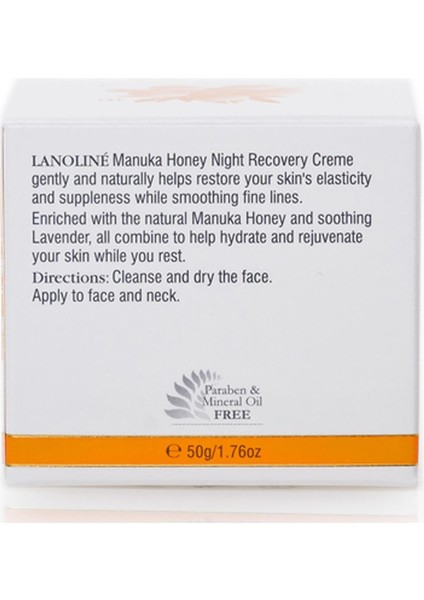 Manuka Honey Gece Kremi 50GR