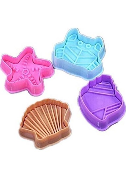 Deniz Temalı Basmalı Kopat Set 4 Parça