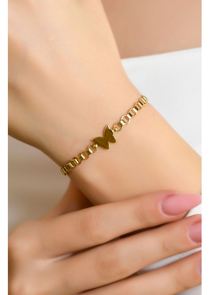Kelebek Detaylı Bileklik 14 Ayar A061647 fiyatları