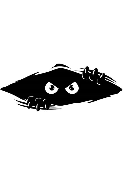 Bagajdan Bakan Canavar – Oto Sticker – 30CM