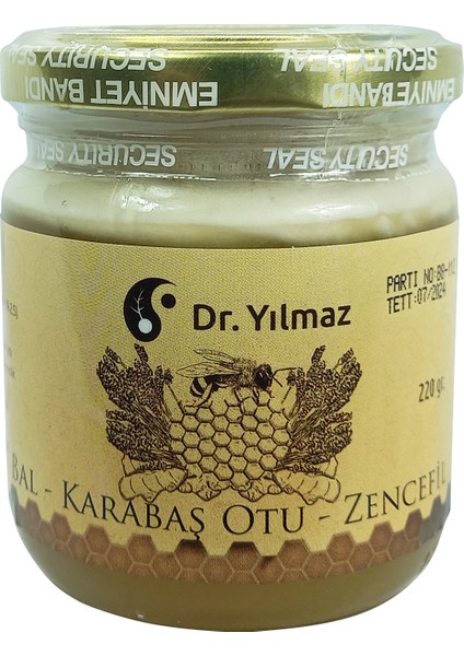 Dr. Yılmaz Organik Bal+Zencefil Karışımı (220 Gr) Dr. Yılmaz Organik Bal+Zencefil